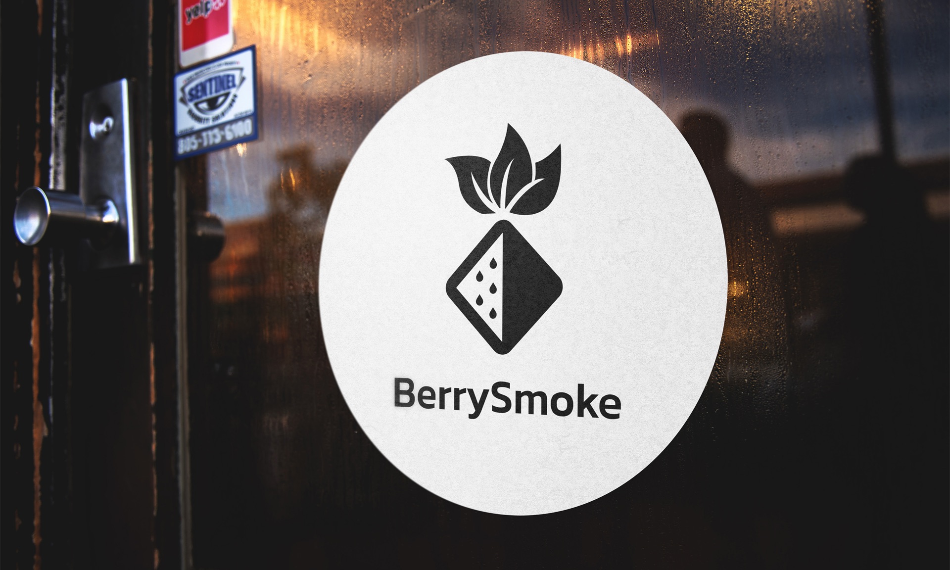Айдентика для Berry Smoke